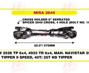 MISA 2845 Interaxle Shaft Assembly