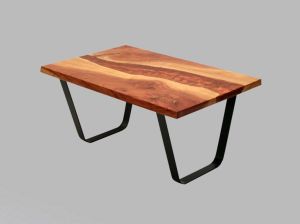 Hard red Centre Table