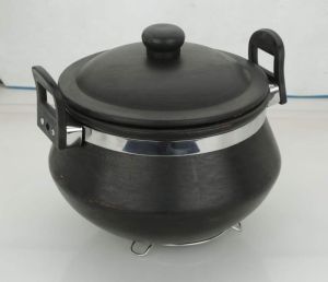 clay cooking pot black 1,2,3,4kg