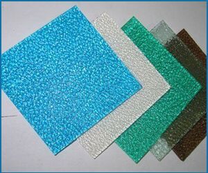 Polycarbonate embossed Sheet