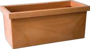 Cassetta Sagitta Smooth Rectangular Planter