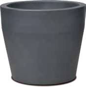 Brown round planter