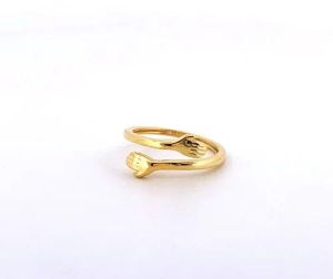 Gold Plated Hug Ring