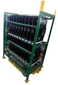 Mild Steel Radiator Fan Trolley