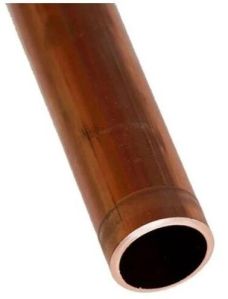 straight copper pipe