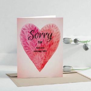 Personalized Sorry Greeting Cards