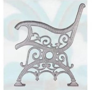 cast iron bench leg