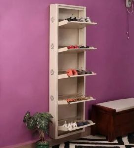 wall mounted shoe rack