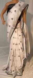 machine embroidery sarees