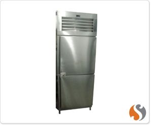 Two Door Vertical Refrigerator Freezer