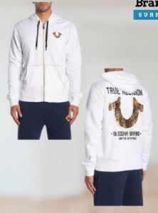 True Religion Sweatshirt (Plain White)