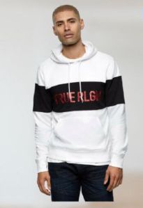 True Religion Sweatshirt (White,Black)