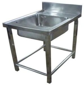 Commercial SS Single Sink Unit