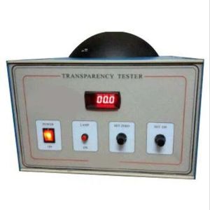 Transparency tester