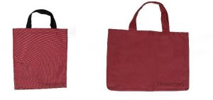 Threesters Shopping Carry Bag, Red