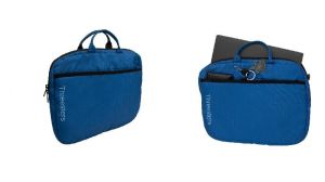 Threesters Unisex Laptop Blue Bag