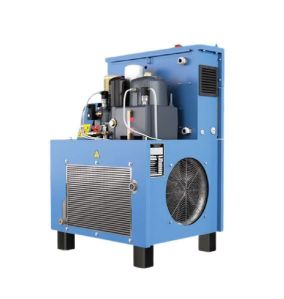 lubricated rotary screw air compressor