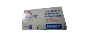 examination rubber gloves