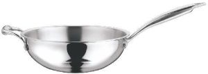stainless steel wok