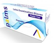 LATEX EXAMINATION GLOVES POWDER