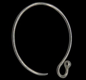 Sterling Silver Rounded Earwire