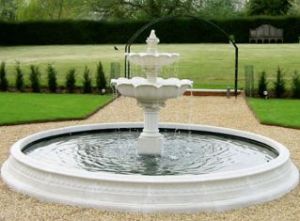 Lotus Stone Fountain