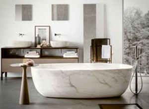 White Marble Bath Tub