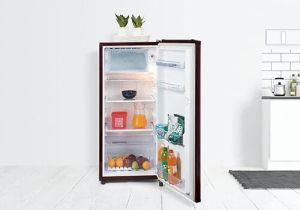 single door fridge