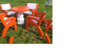 RCC Garden Bench Set