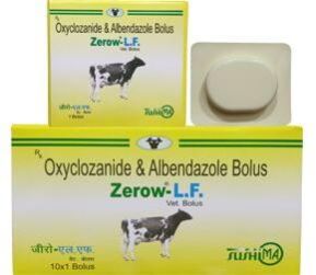 Oxyclozanide and Albendazole Bolus