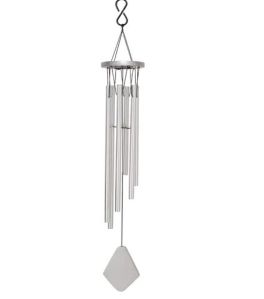 Silver Aluminium Wind Chime