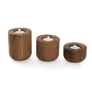 Wooden Candle Stand