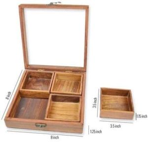 Wooden Dry Fruit Box