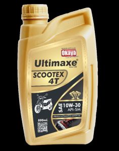 OKAYA UTLIMAXE SCOOTEX 4T 10W-30 API SM ENGINE OIL