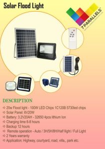 solar flood light