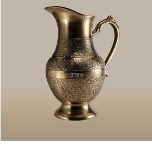 Brass Nakshi Pitcher