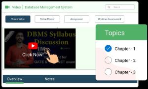 Lesson video and Notes Management System