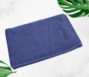 Rekhas Premium Cotton Hand Towel Super Absorbent Soft & Quick Dry Anti-Bacterial Dark Blue