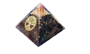 Black Tourmaline Orgone Pyramid