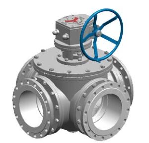 4- Way Ball Valve