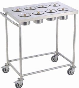 Stainless Steel Masala Trolley