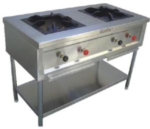 Two Burner Indian Cooking Range