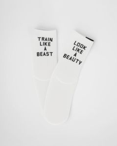 gym customised socks