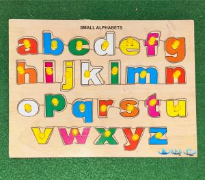 Wooden educational toy small abc