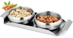 Belly Stainless Steel Dry Fruit Tray