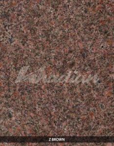 Z Brown Granite Slab