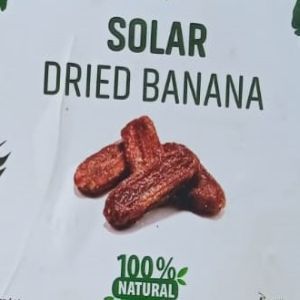 Organic Solar Dried Banana