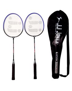 jj jonex ayush aluminum badminton set 2 rackets