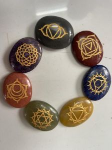 Seven Chakra Healing Stone