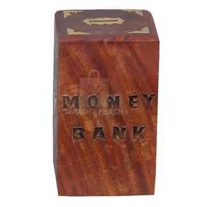 Wooden bank